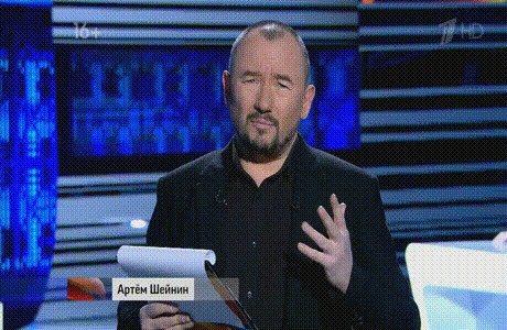 Фрагмент программы «Первая студия» от 20.04.17 («Первый канал»)